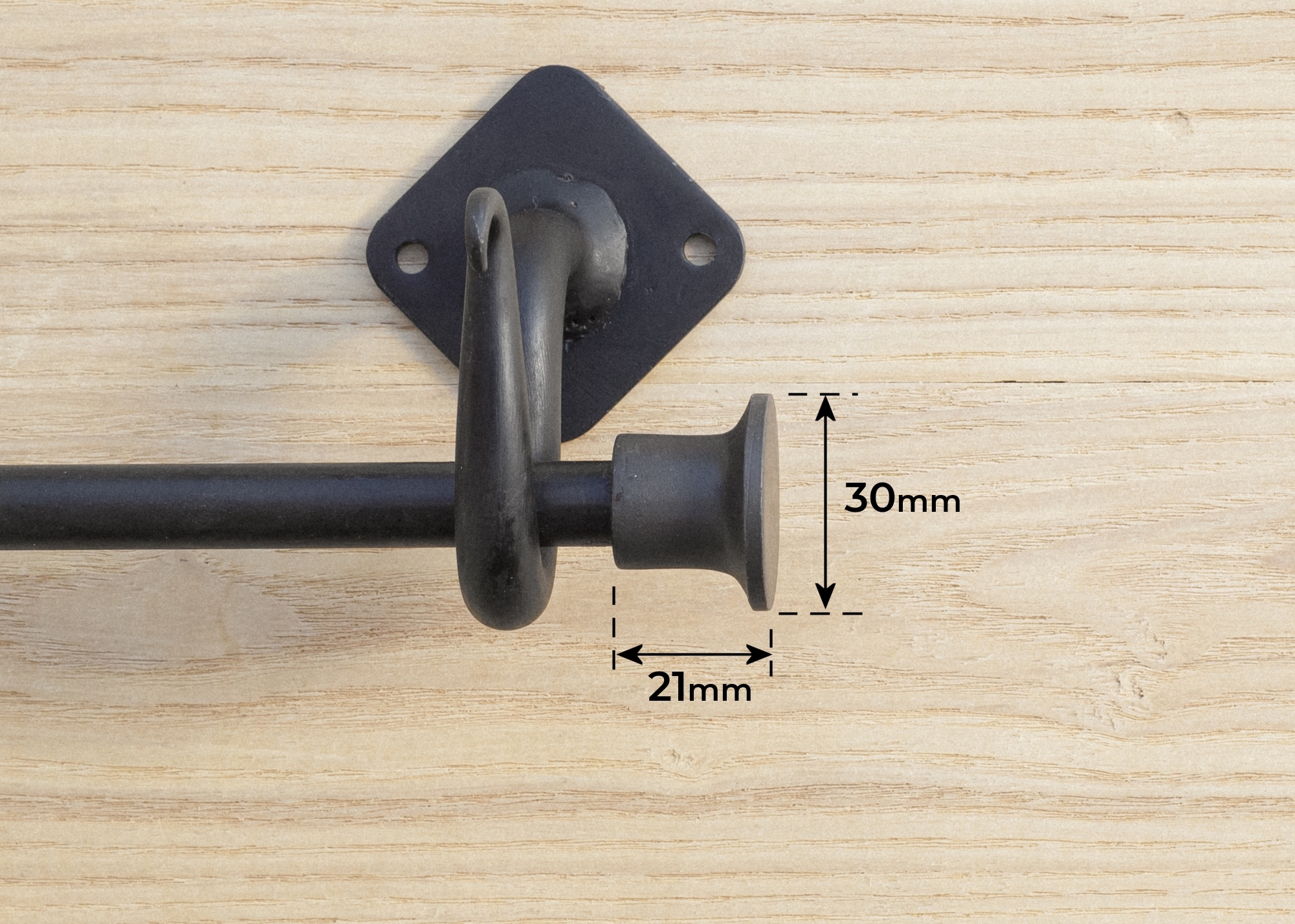 Button Stop End 12mm - Image 2