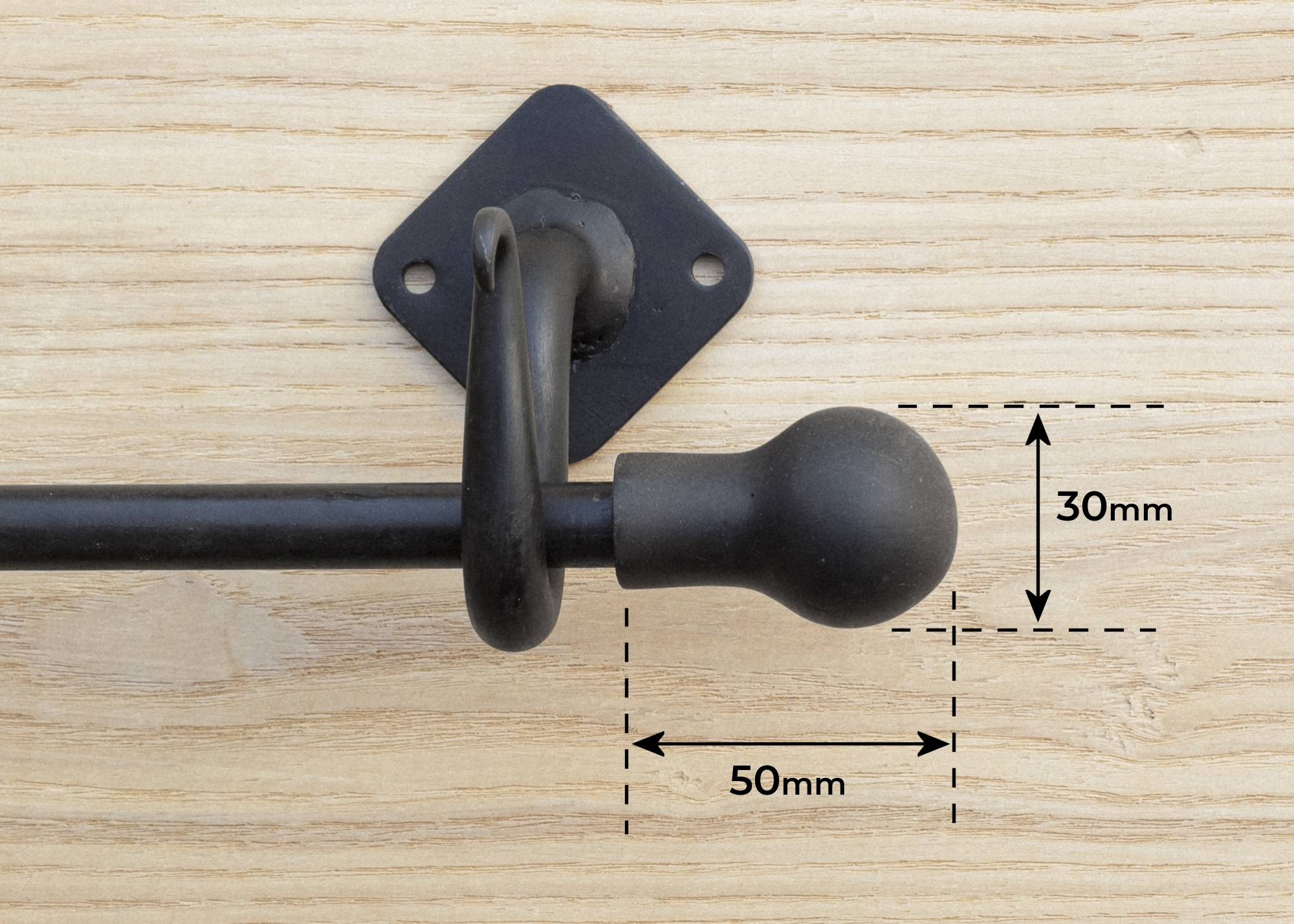 Ball Finial 12mm - Image 2