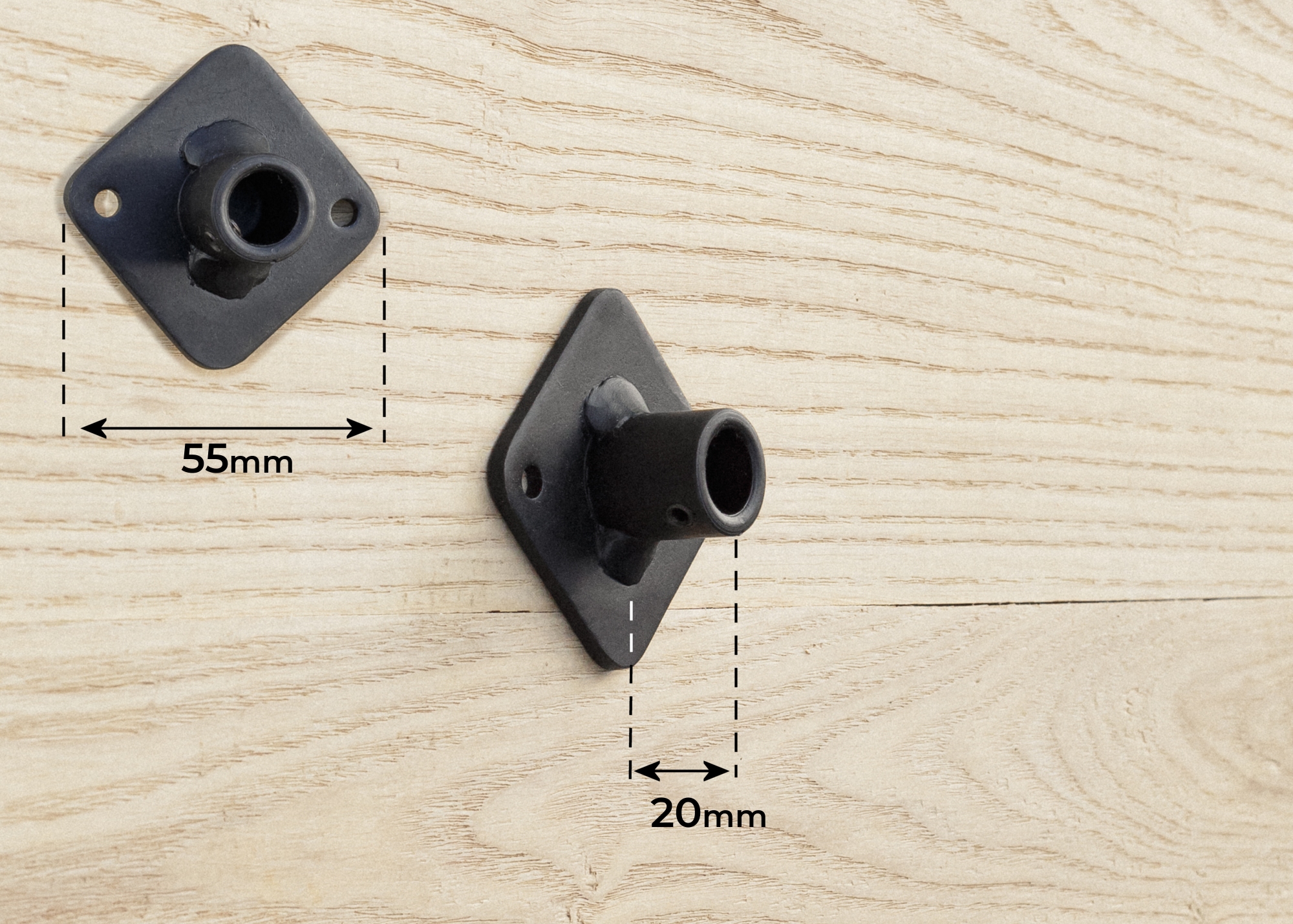 End Bracket 16mm - Image 2
