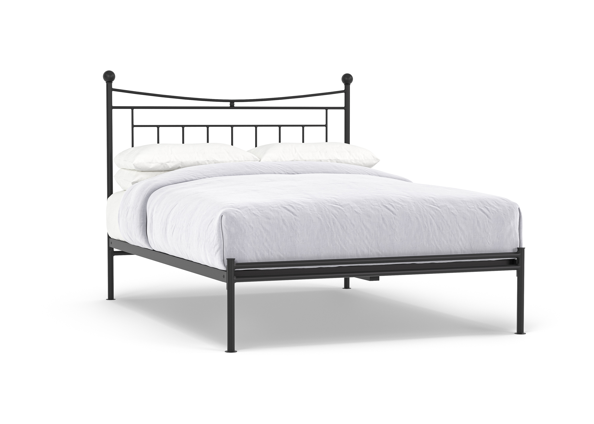 metal bed frame for king size bed