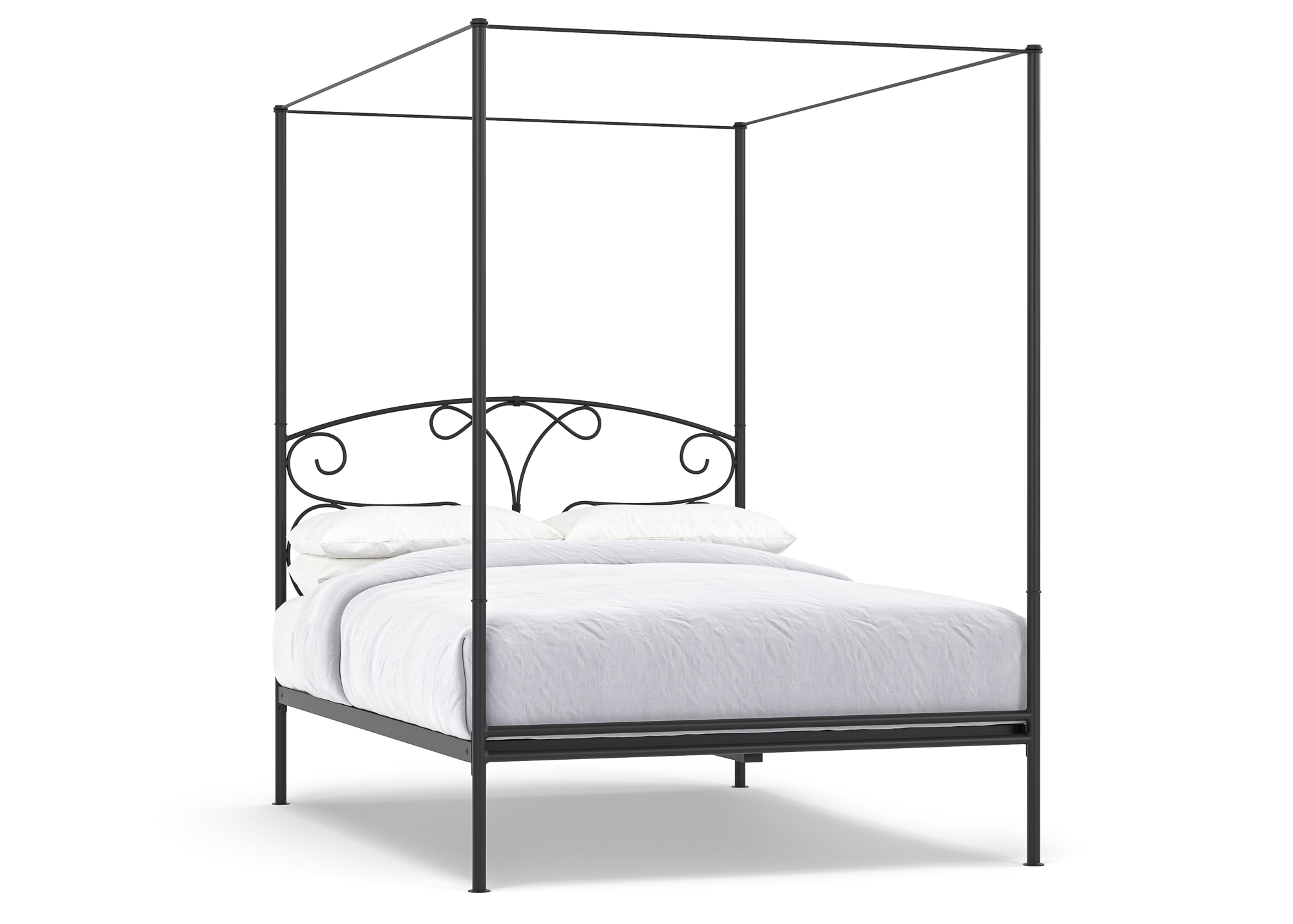 four-poster bed