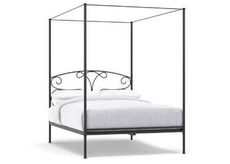 four-poster bed