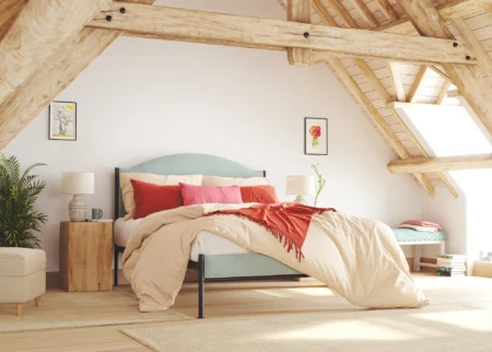 velvet bed