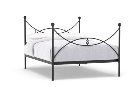 iron double bed