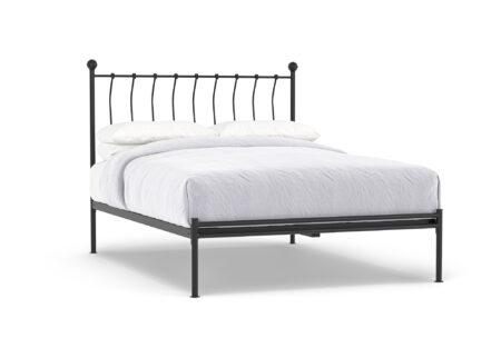 iron metal bed frame