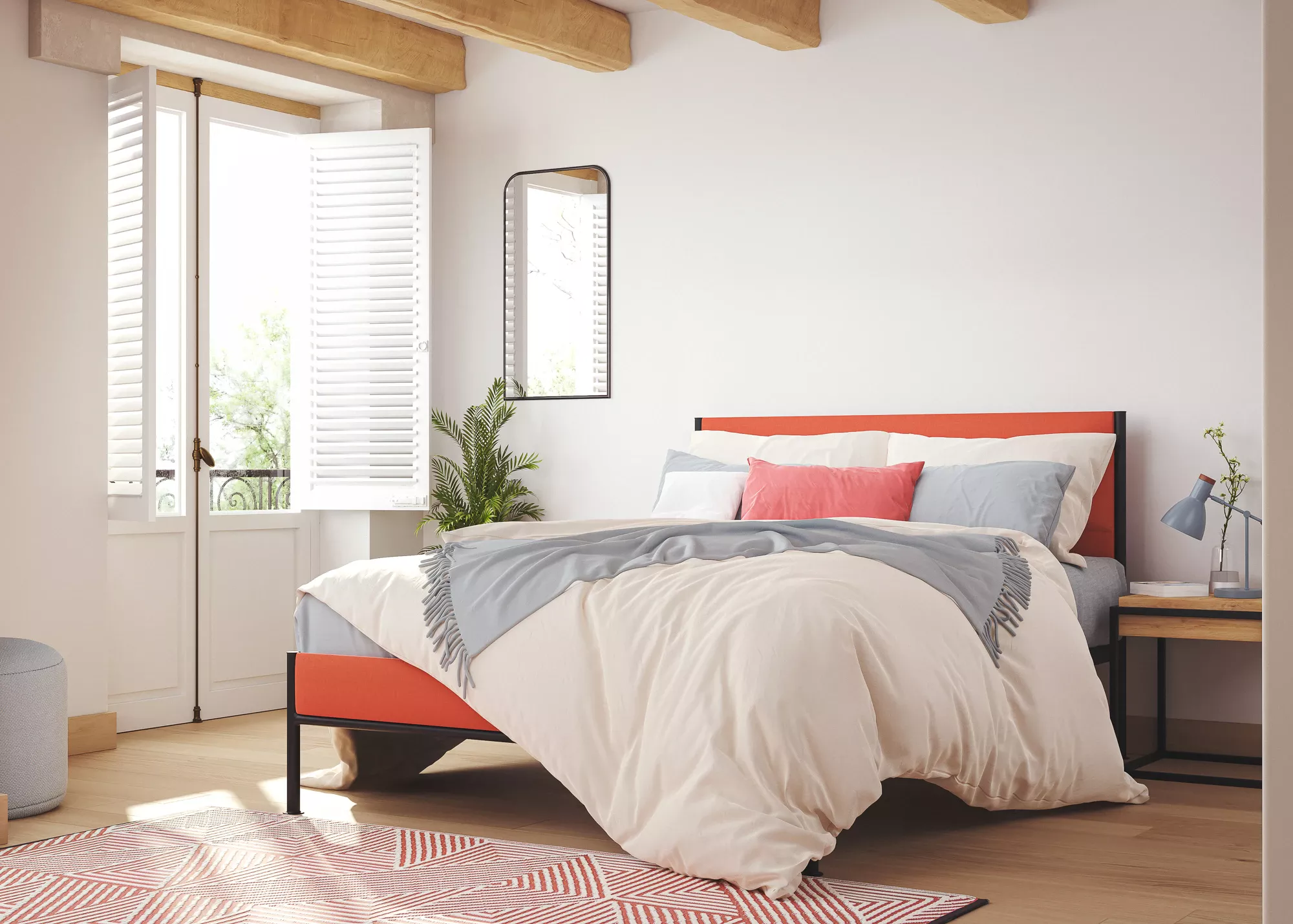 upholstered beds