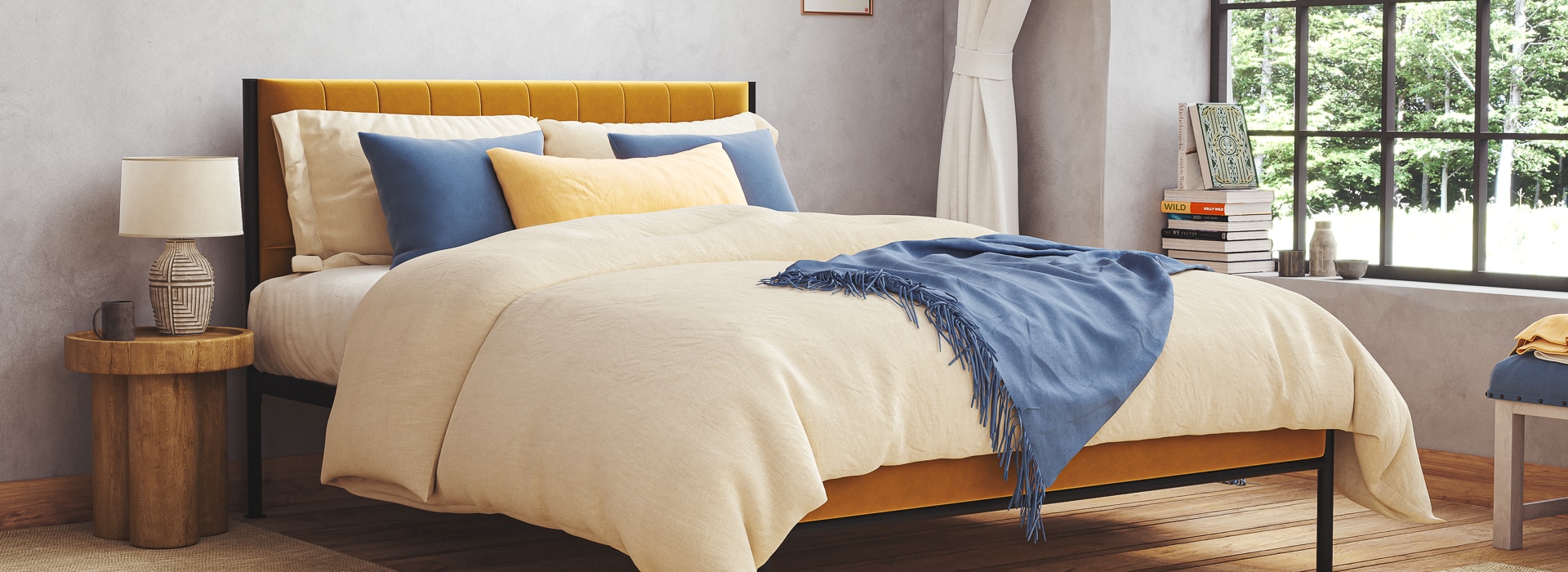 Upholstered Low