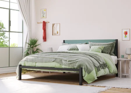 solid iron beds
