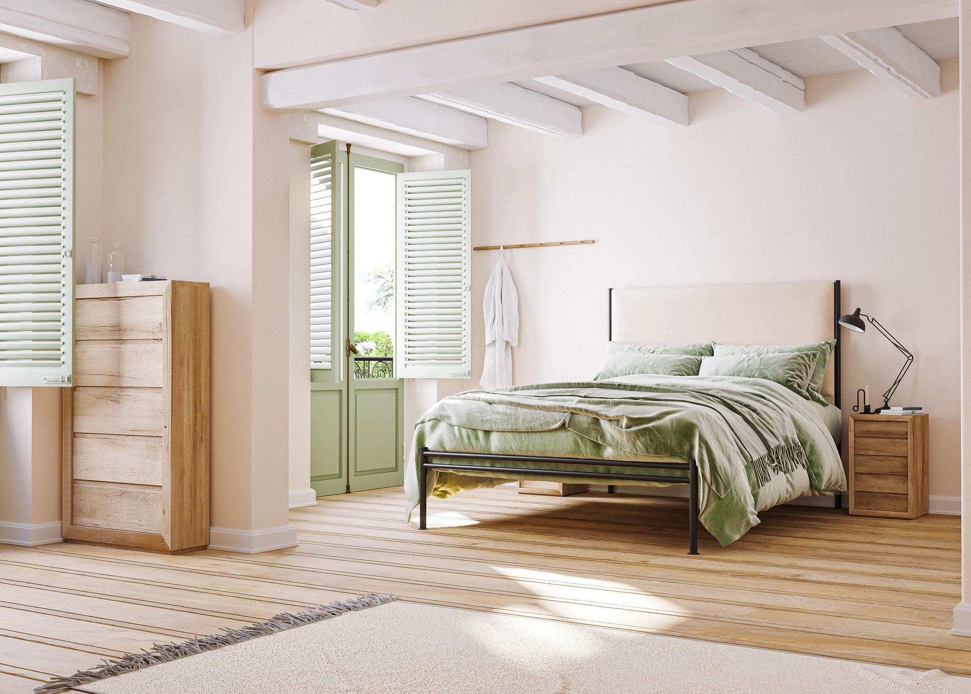 king bed upholstered headboard